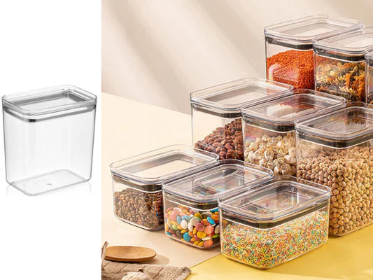 Airtight Rect Chef Food Jar 2.1 lt