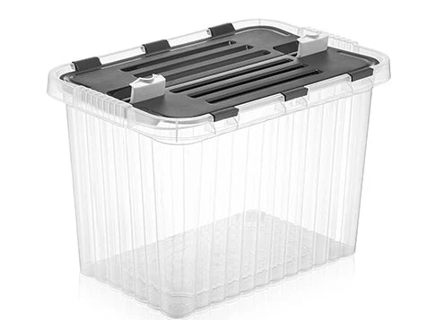 26 lt Split Lid Transparent Box