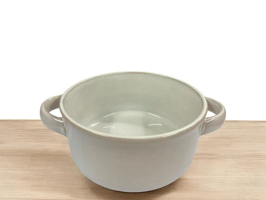 Dosthoff Light Gray Reactive Glaze Soup Bowl 12.5 cm