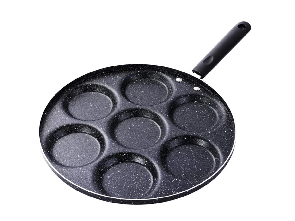 7 Compartments non stick pan 28 cm