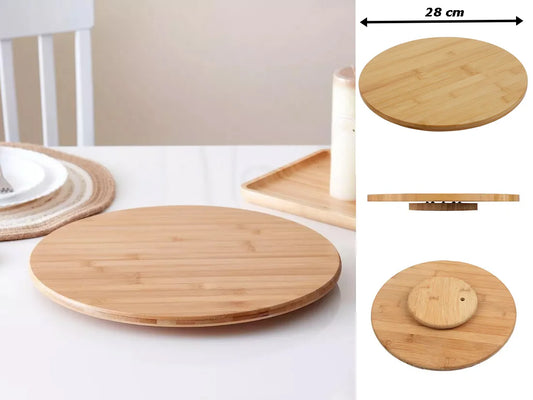 Bamboo Lazy Susan 28 cm