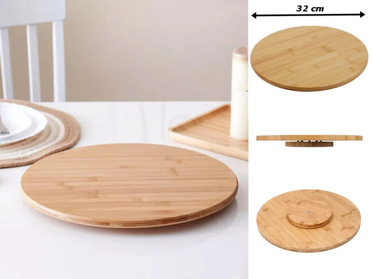 Bamboo Lazy Susan 32 cm