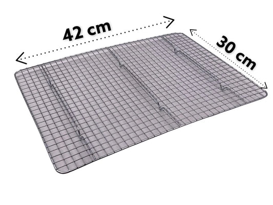 Chrome Plated Cooling Rack 42x30 cm