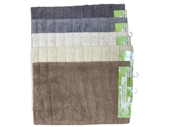 Classic 100% Cotton Bathmat 75x50 cm