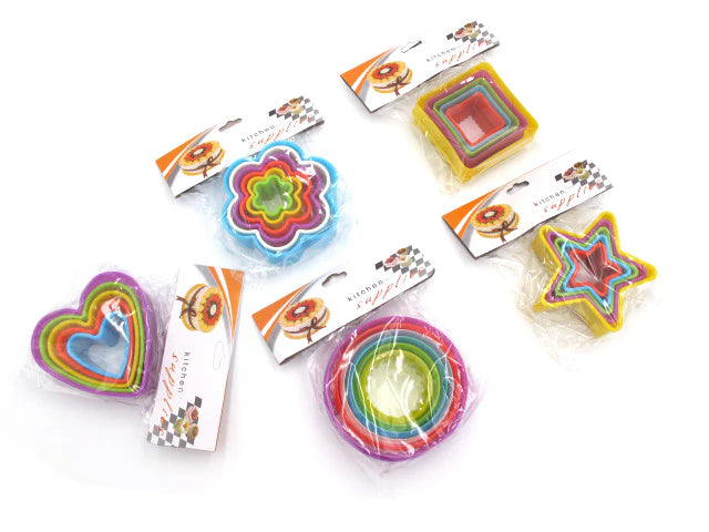 Colorful Dough Cutter Set