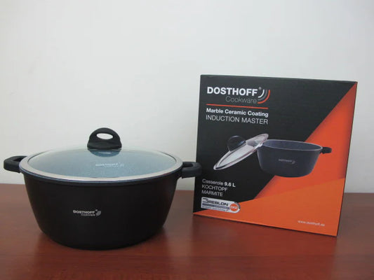 DOSTHOFF INDUCTION MASTER CASSEROLE BLACK 32 CM 9.4 L WI