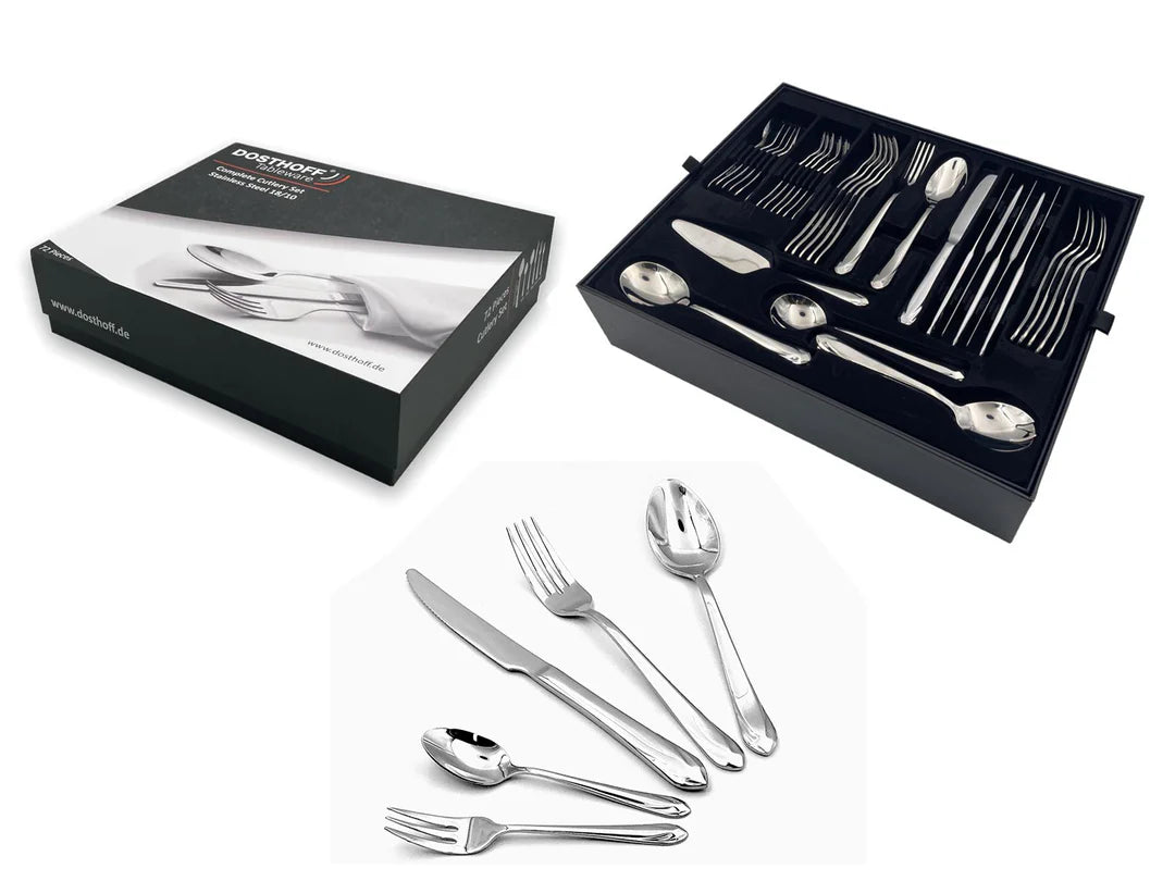 Dosthoff 72 pieces "Emeraled" Cutlery Set SS 18-10