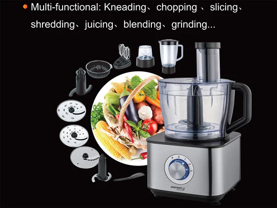 Dosthoff 9 in 1 Food Processor 1100W