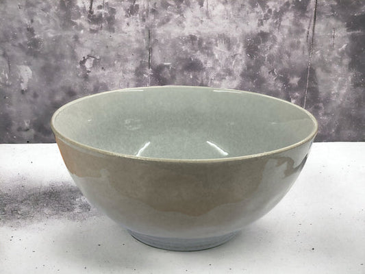 Dosthoff Light Gray Reactive Glaze Salad Bowl 18.5 cm