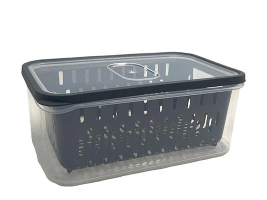 Fresh Storage Box With Strainer