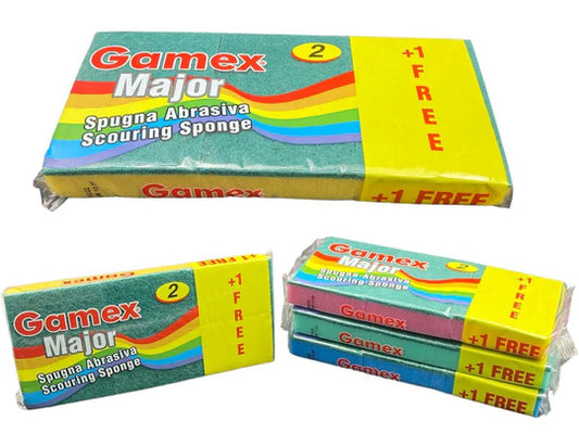 Gamex Major Sponges and Scourers