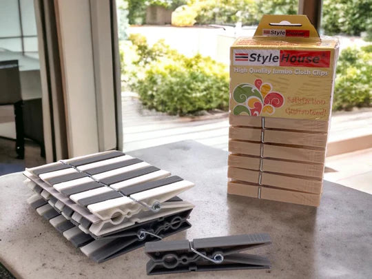 Jumbo Plastic Clothespins