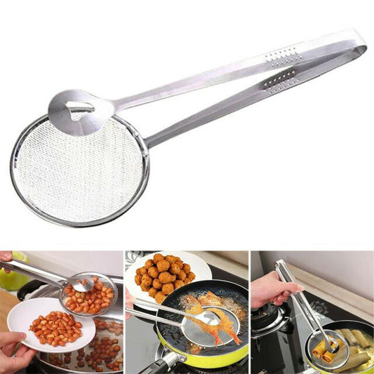 Mesh Frying Tong Clip