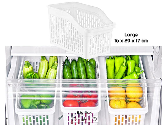 Large Fridge Organizer Basket