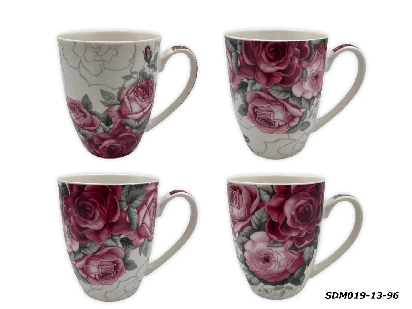 Porcelain Mug Rose Blossom