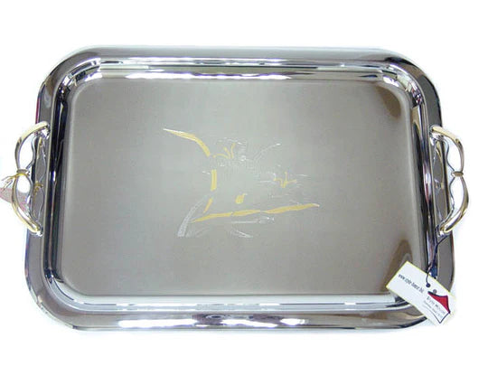 Medium Stainless Steel Tray; 043162 L