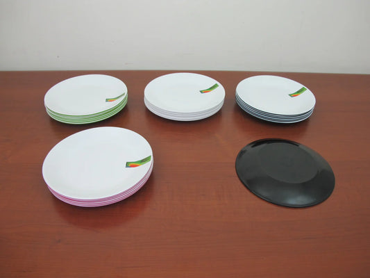 Melamine Dessert Plate X6