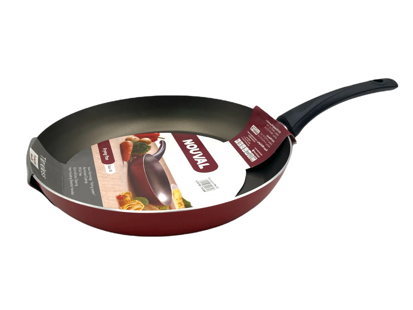 Nouval Frying Pan Red 30 cm