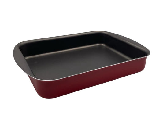 Nouval Rectangular Oven Tray Red Color 35 cm