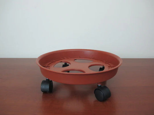 Plastic Plant and Gaz bottle Holder with Wheels