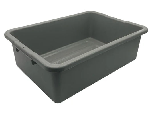 Rectangular Plastic Service Storage Tote Box 52.5 cm