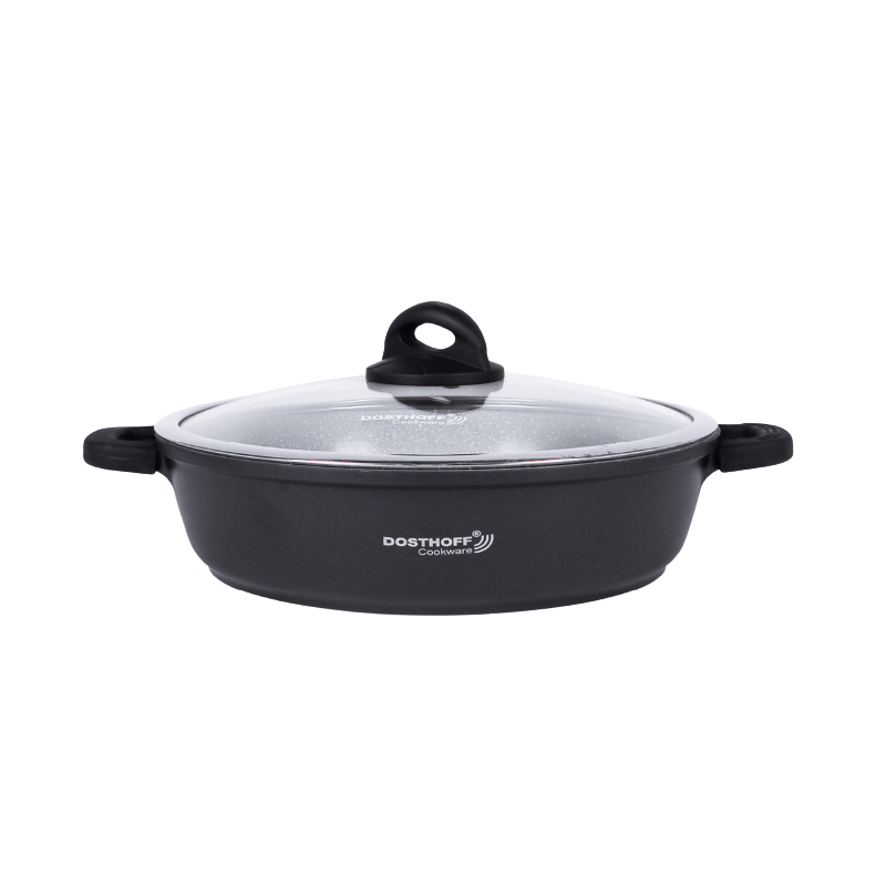 DOSTHOFF INDUCTION MASTER LOW CASSEROLE BLACK 32 CM 5.6L