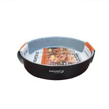 DOSTHOFF ROUND OVEN TRAY BLACK 32 CM